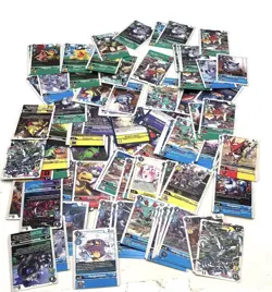 15.7 lbs. Lot Of Digimon Cards. Medium Box, Unsorted - Image 5