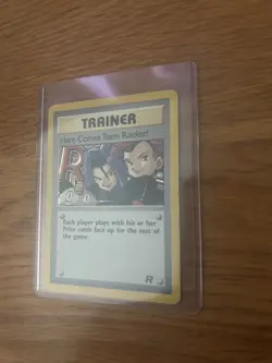 Pokemon TCG Team Rocket Holo Rare Card 15/82 Here Comes Team Rocket - Image 4