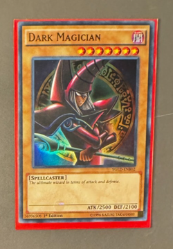 1st Edition Dark Magician Ultra Rare Yu-Gi-Oh! Card YGLD-ENB02 VERY GOOD - Image 1