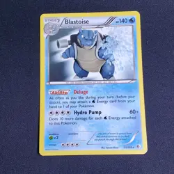 Blastoise 31/149 Holo Rare Boundaries Crossed Pokemon Card MP - Image 1
