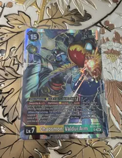 Digimon Card Game Chaosmon: Valdur Arm BT20-037 SR Release Special Booster 2.5 - Image 1