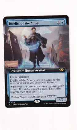 MTG Outlaws of Thunder Junction - Duelist of the Mind - OTJ 318 - Extended Art - Image 2