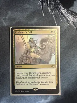 MTG Magic: The Gathering Eladamri's Call Foil Modern Horizons Lightly Played - Image 1