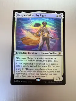 Haliya, Guided By Light - 19 - MTG: Edge of Eternities - Rare - FOIL - Image 1