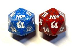 Magic the Gathering MTG - Spindown/ D20/ Life Counter - M10 Core Set 2010 Set - Image 1