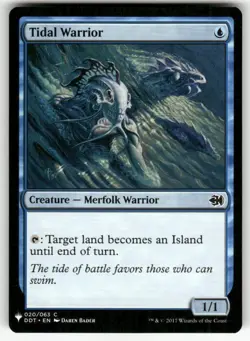TIDAL WARRIOR #20 MTG THE LIST REPRINTS - Image 1