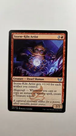 MTG Strixhaven School of Mages Storm-Kiln Artist 115/275 Magic the Gathering - Image 1