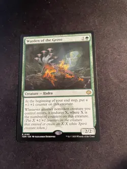 MTG Warden of the Grove, NM-Mint, (TDM 0166) Regular - Image 1