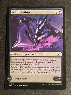 MTG Fell Gravship, NM-Mint, (EOE #0101) Regular - Image 1