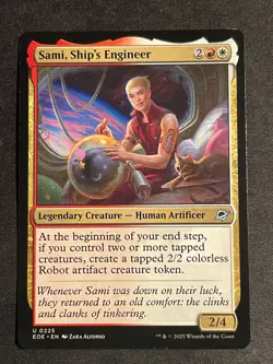 MTG Sami, Ship's Engineer, NM-Mint, (EOE #0225) Regular - Image 1