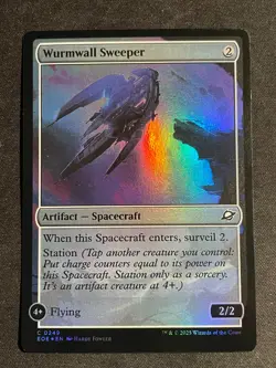 MTG Wurmwall Sweeper, NM-Mint, (EOE #0249) Foil - Image 1