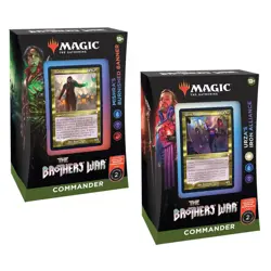 The Brothers War Commander Deck Set - Magic The Gathering - 2 x Commander Decks - Image 1