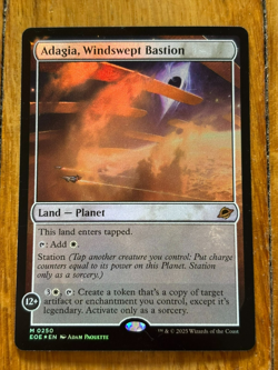 Adagia, Windswept Bastion - Edge of Eternities - MTG - FOIL - 0250 - Image 1