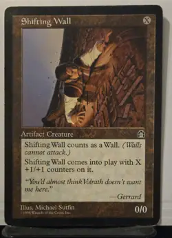 1 x Shifting Wall - Stronghold - MTG - Magic The Gathering - LP - Image 1