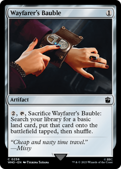 Wayfarer's Bauble [Doctor Who] Magic MTG - Image 1