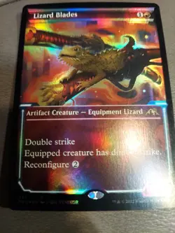 Lizard Blades (Showcase) Kamigawa: Neon Dynasty Foil - Image 1