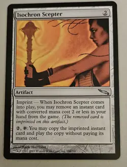 MTG Isochron Scepter-Mirrodin, NM - Image 1