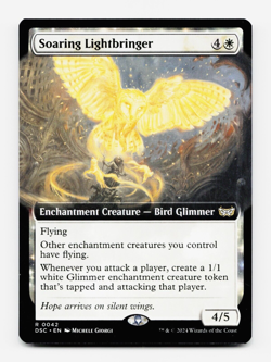 Soaring Lightbringer (Extended Art) - Commander: Duskmourn - MTG ⚪ - Image 3