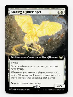 Soaring Lightbringer (Extended Art) - Commander: Duskmourn - MTG ⚪ - Image 5