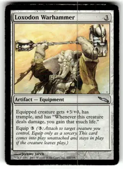 Loxodon Warhammer Mirrodin Regular MP MTG - Image 1