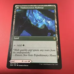 MTG Cragcrown Pathway / Timbercrown Pathway Zendikar Rising 261/280 Regular - Image 2
