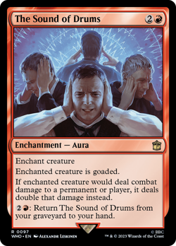The Sound of Drums [Doctor Who] Magic MTG - Image 1