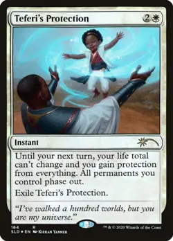 Teferis Protection -Foil Light Play MTG Secret Lair - Image 1