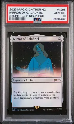 Mirror of Galadriel Secret Lair MTG PSA 10 Gem Mint Foil - Image 1