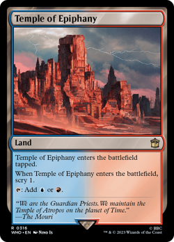 Temple of Epiphany [Doctor Who] Magic MTG - Image 1