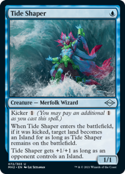 1x Tide Shaper NM-Mint, English Modern Horizons 2 MTG Magic - Image 1