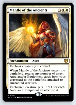 Mantle of the Ancients -Commander: Wilds of Eldraine - Image 1