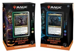 MTG Magic The Gathering Innistrad Midnight Hunt - BOTH Commander Decks SEALED!!! - Image 1