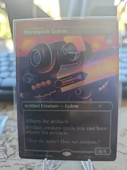 Mycosynth Golem (Rainbow Foil) Secret Lair Drop Foil - Image 1