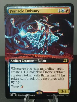 0349 Pinnacle Emissary Extended Art Magic The Gathering Edge of Eternities - Image 1