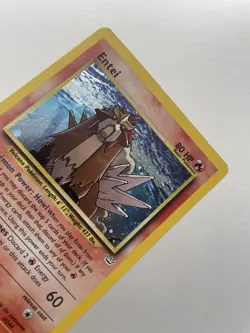 Pokemon TCG Entei Neo Revelations Holo Rare Card 6/64 - Image 1