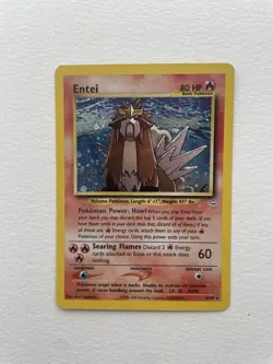 Pokemon TCG Entei Neo Revelations Holo Rare Card 6/64 - Image 2