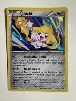Jirachi 42/108 - XY Roaring Skies - Rare Holo - Pokemon Card - Image 1