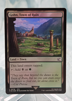 MTG Final Fantasy Gohn, Town of Ruin 0278 L Foil FFX - NM - Image 1
