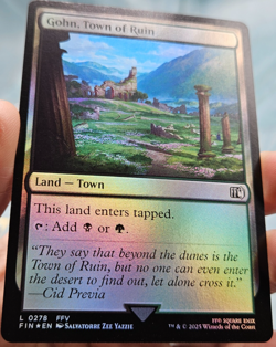 MTG Final Fantasy Gohn, Town of Ruin 0278 L Foil FFX - NM - Image 2