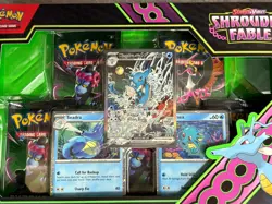 Pokemon TCG Shrouded Fable Greninja Ex Box & Kingdra Ex Special Illustration Box - Image 4
