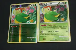 Pokemon Card Lot LP Reverse Holo & Holo Rare Bellossom 1/90 Undaunted Set - Image 1