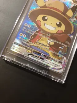 ✨ Pokemon Luffy Pikachu | Custom Card * Exklusive * Kunstkarte * RARE * WOW ✨ - Image 3