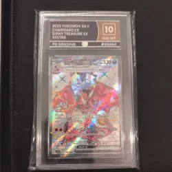 Charizard EX 331/190 - Shiny Treasure ex - Sv4a Japanese Pokemon PG Gem Mint 10 - Image 1