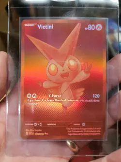 Victini 172/086 Sv: White Flare Holo NM-M Unplayed Pack Fresh Pokemon - Image 1