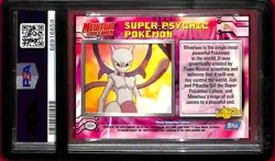 PSA 10 Gem Mint 1999 Topps Pokemon the Movie Edit Super Psychic Pokemon Foil - Image 2