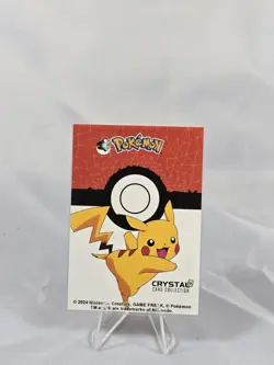 Butterfre #12 - Cracked Ice Holo - Crystal Collection 2024 - Pokemon Card - Image 2