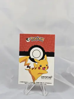 Butterfre #12 - Cracked Ice Holo - Crystal Collection 2024 - Pokemon Card - Image 4