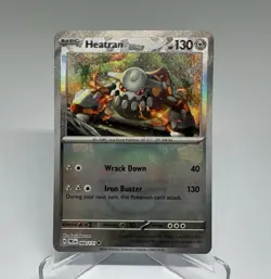 Heatran 068/131 - Masterball Holo - Prismatic Evolutions - Pokemon TCG - ✅NM/M✅ - Image 1