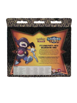Pokemon Shining Fates Mad Party Pin Box Galarian Mr. Rime TCG Sealed New - Image 2