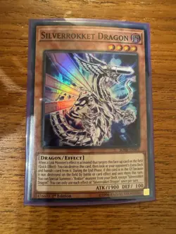 Silverrokket Dragon SDRR-EN001 Super Rare 1st - YUGIOH - Image 1